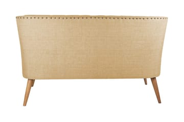 Lamonti 2-seters Sofa - Lysebrun/Natur - Møbler - Sofaer - 2 seter sofa