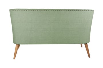 Lamonti 2-seters Sofa - Petrolgrønn/Natur - Møbler - Sofaer - 2 seter sofa