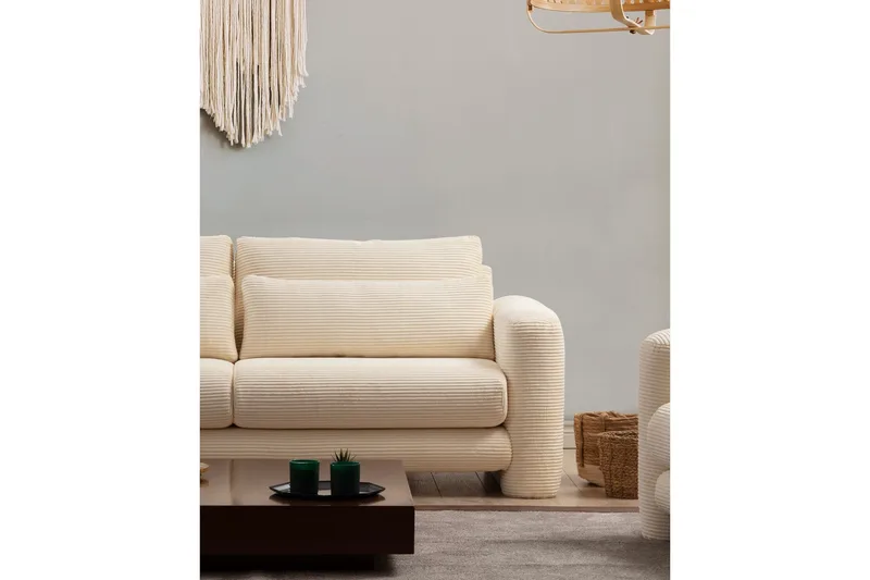 Makhan Sofa 2-seter - Beige - Møbler - Sofaer - 2 seter sofa