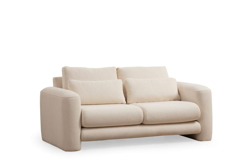 Makhan Sofa 2-seter, Lys beige