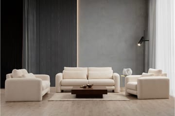 Makhan Sofa 2-seter - Lys beige - Møbler - Sofaer - 2 seter sofa
