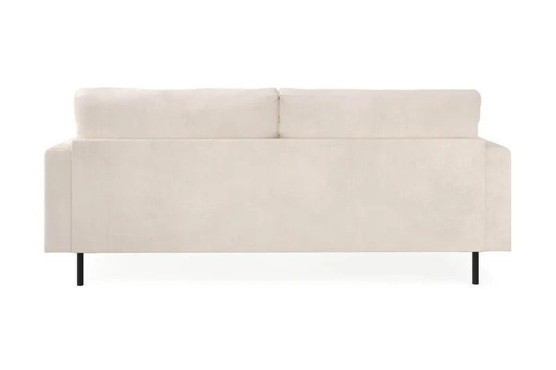 Menard Compact 3-seters Manchestersofa - Beige - Møbler - Sofaer - 3 seter sofa
