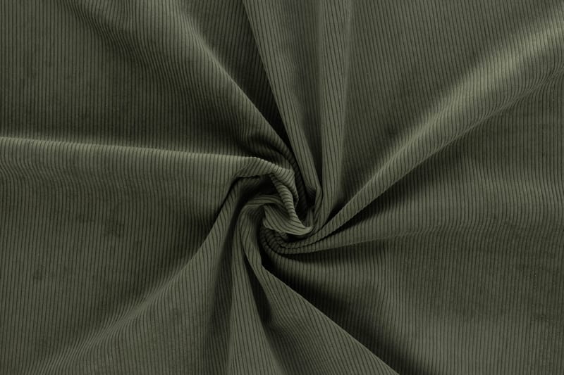 Menard Compact 3-seters Manchestersofa - Grønn - Møbler - Sofaer - 3 seter sofa