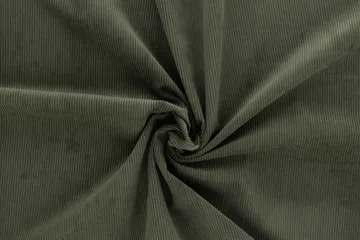 Menard Compact 3-seters Manchestersofa - Grønn - Møbler - Sofaer - 3 seter sofa