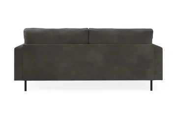 Menard Compact 3-seters Manchestersofa - Mørk grå - Møbler - Sofaer - 3 seter sofa