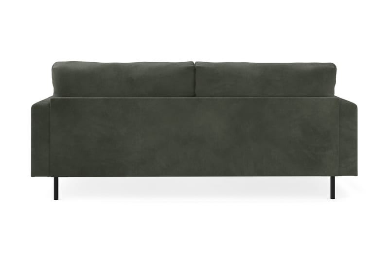 Menard Compact 3-seters Manchestersofa - Mørk grønn - Møbler - Sofaer - 3 seter sofa