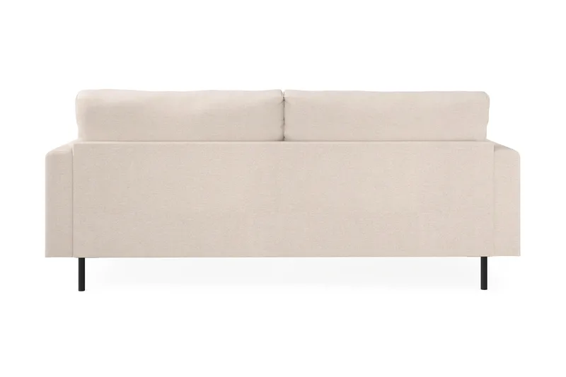 Menard Compact 3-seters Stoffsofa - Beige - Møbler - Sofaer - 3 seter sofa