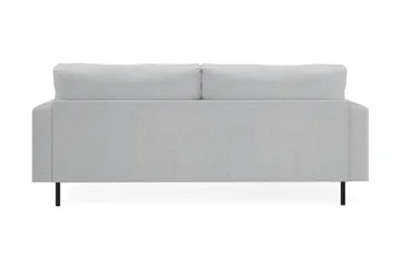Menard Compact 3-seters Stoffsofa - Lys grå - Møbler - Sofaer - 3 seter sofa