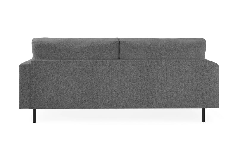 Menard Compact 3-seters Stoffsofa - Mørk grå - Møbler - Sofaer - 3 seter sofa