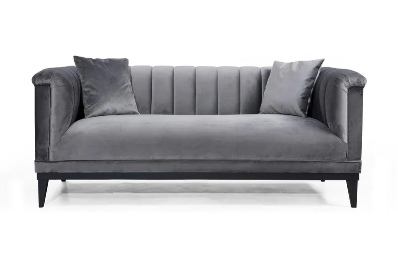 Mezonzo 2-seter Sofa, Grå