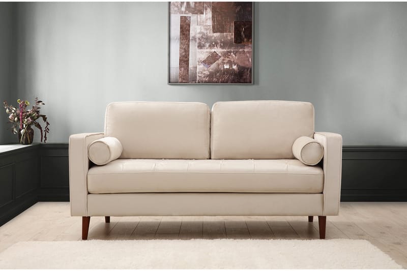 Mirrilnesh Sofa 2-seters - Beige - Møbler - Sofaer - 2 seter sofa