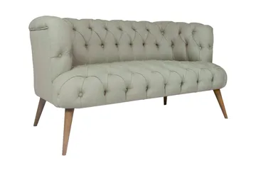 Monroew 2-seters Sofa - Grå/Natur - Møbler - Sofaer - 2 seter sofa