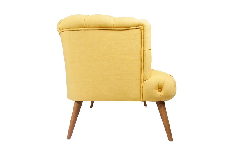 Monroew 2-seters Sofa - Gul/Natur - Møbler - Sofaer - 2 seter sofa