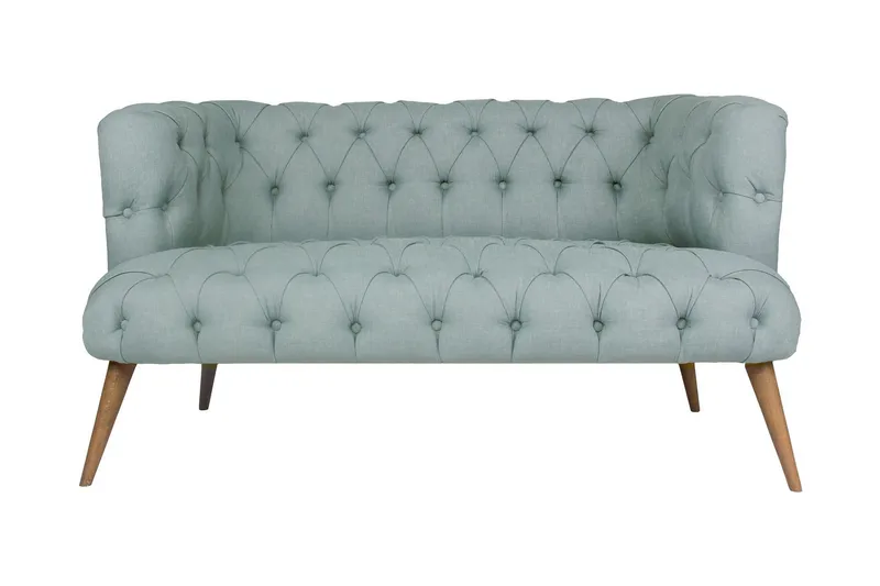 Monroew 2-seters Sofa - Indigoblå/Natur - Møbler - Sofaer - 2 seter sofa