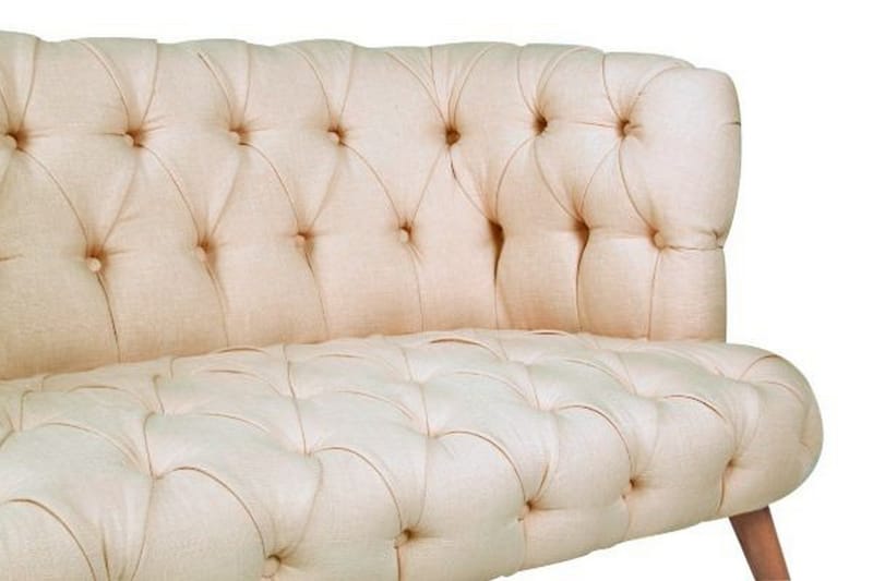Monroew 2-seters Sofa - Kremhvit/Natur - Møbler - Sofaer - 2 seter sofa