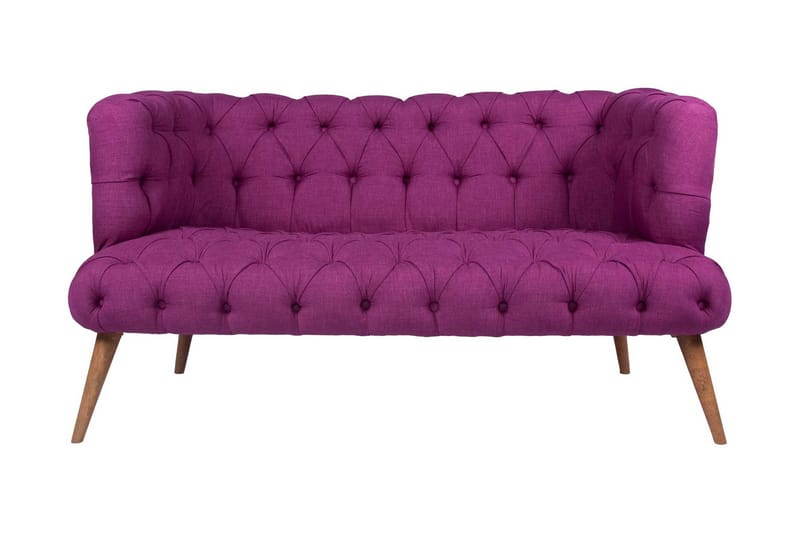 Monroew 2-seters Sofa, Lilla/Natur