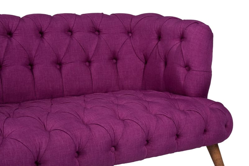 Monroew 2-seters Sofa - Lilla/Natur - Møbler - Sofaer - 2 seter sofa
