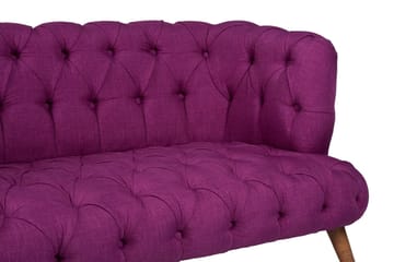Monroew 2-seters Sofa - Lilla/Natur - Møbler - Sofaer - 2 seter sofa