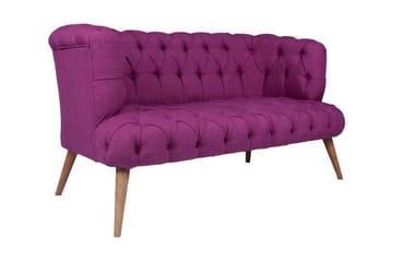 Monroew 2-seters Sofa - Lilla/Natur - Møbler - Sofaer - 2 seter sofa