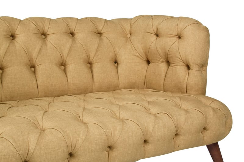 Monroew 2-seters Sofa - Lysebrun/Natur - Møbler - Sofaer - 2 seter sofa