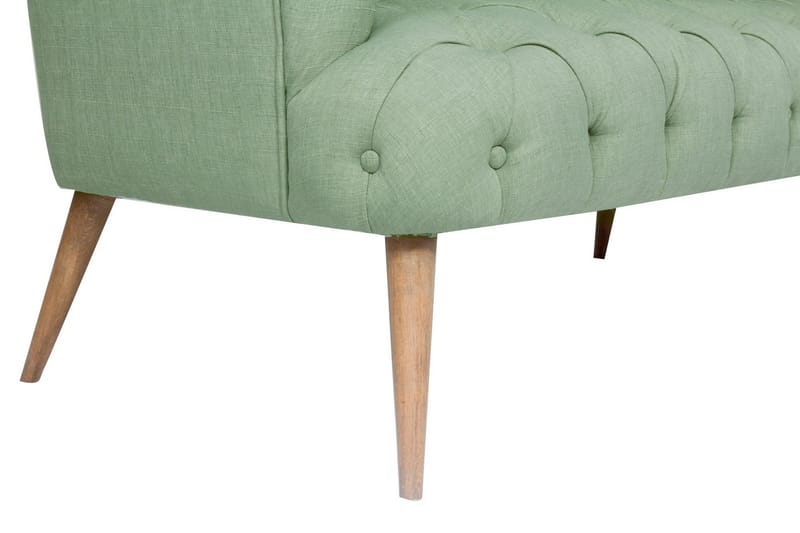 Monroew 2-seters Sofa - Petrolgrønn/Natur - Møbler - Sofaer - 2 seter sofa