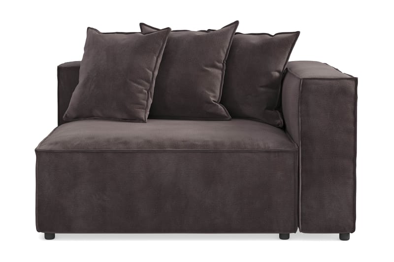 Narender Høyremodul 120 cm - Antrasitt - 2 seter sofa