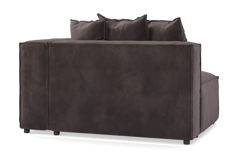 Narender Høyremodul 120 cm - Antrasitt - 2 seter sofa