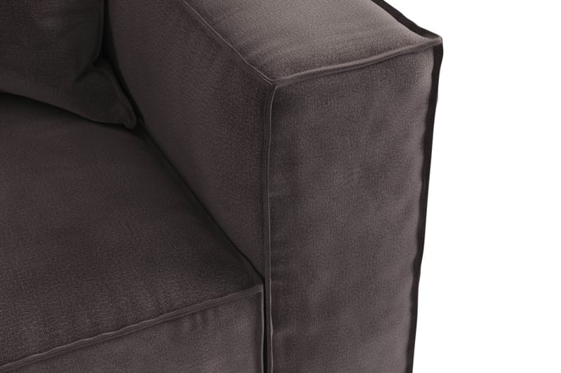 Narender Høyremodul 120 cm - Antrasitt - 2 seter sofa