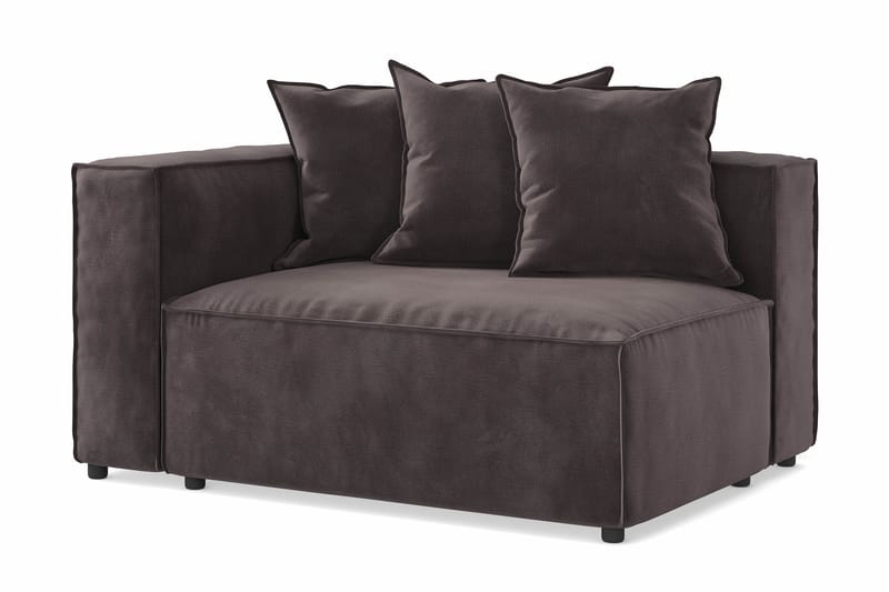 Narender Venstremodul 120 cm - Antrasitt - 2 seter sofa