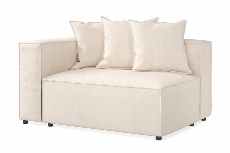 Narender Venstremodul 120 cm - Beige - 2 seter sofa