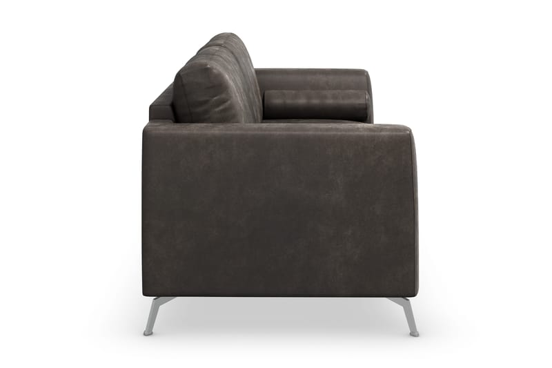 Ocean Lyx 3-seter Sofa i Kunstlær - Svart - Møbler - Sofaer - Skinnsofaer