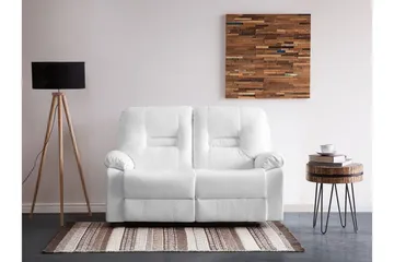 Rovik Sofa 2-seter - Hvit - Møbler - Sofaer - Reclinersofaer - 2 seters kinosofa & reclinersofa