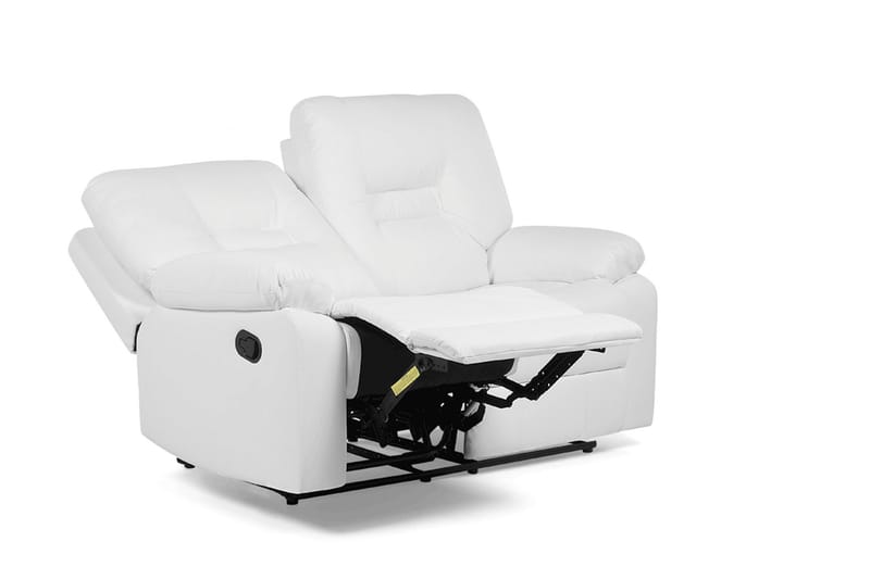 Rovik Sofa 2-seter - Hvit - Møbler - Sofaer - Reclinersofaer - 2 seters kinosofa & reclinersofa