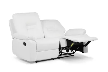 Rovik Sofa 2-seter - Hvit - Møbler - Sofaer - Reclinersofaer - 2 seters kinosofa & reclinersofa