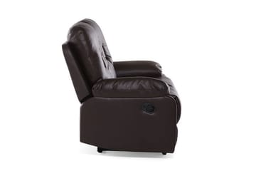 Sofa 2 Sete Bergen - Brun - Møbler - Sofaer - Reclinersofaer - 2 seters kinosofa & reclinersofa