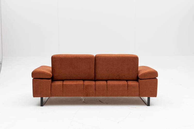 Sofa 2-seters Caboolture - Oransje - 2 seter sofa