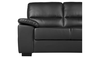 Sofa 2-seters Vogar - Svart - Møbler - Sofaer - 2 seter sofa