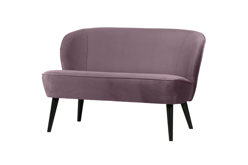 Sofa Asra 2-seter - Lilla - 2 seter sofa