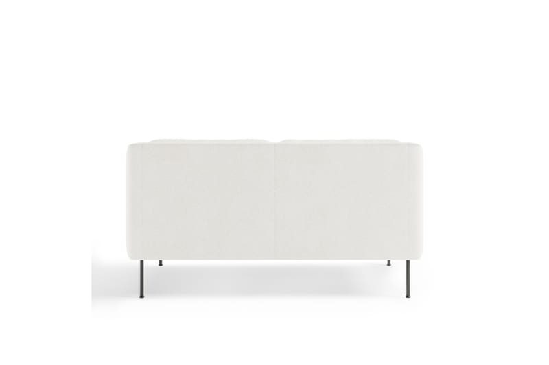 Sofa Delorse 2-seters - Hvit - 2 seter sofa