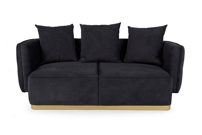 Sofa Glengarry 2-seters - Svart - 2 seter sofa