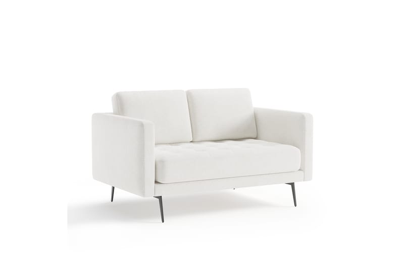 Sofa Samella 2-seters - Hvit - 2 seter sofa