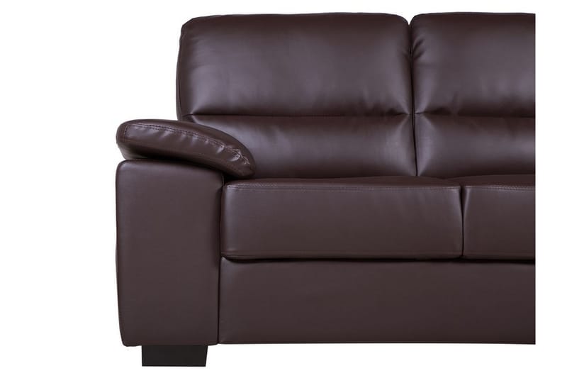 Sofa Shundria 2-seter Kunstlær - Brun - Møbler - Sofaer - 2 seter sofa