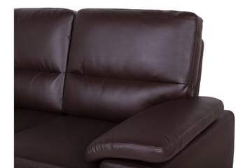 Sofa Shundria 2-seter Kunstlær - Brun - Møbler - Sofaer - 2 seter sofa