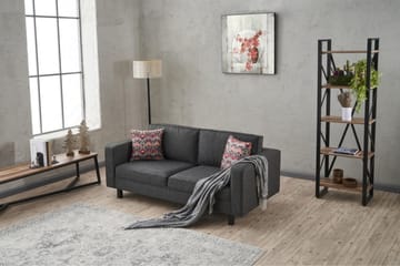 Sofa Vivianna 2-seters - Antrasitt - Møbler - Sofaer - 2 seter sofa