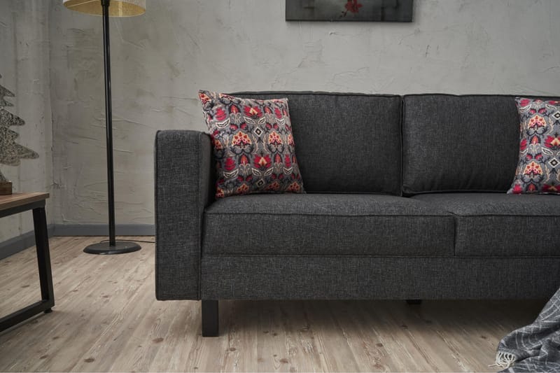 Sofa Vivianna 2-seters - Antrasitt - Møbler - Sofaer - 2 seter sofa
