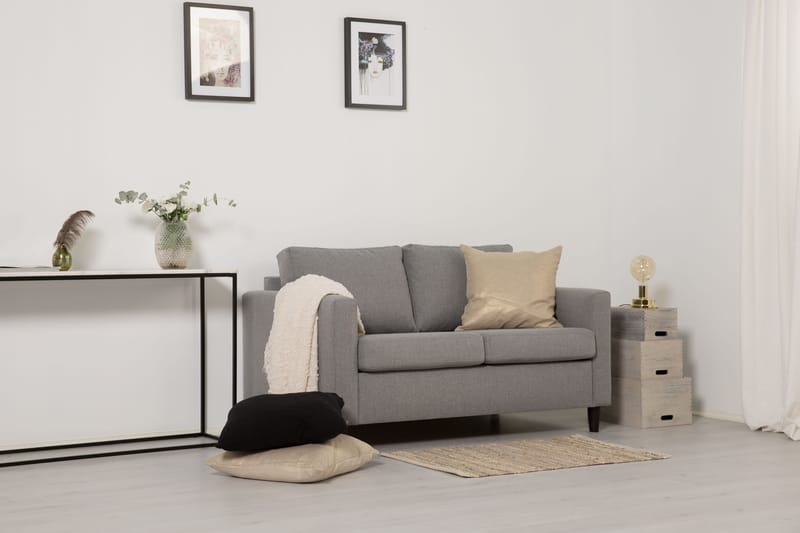 Sofa Yen 2-seter - Lysgrå - 2 seter sofa