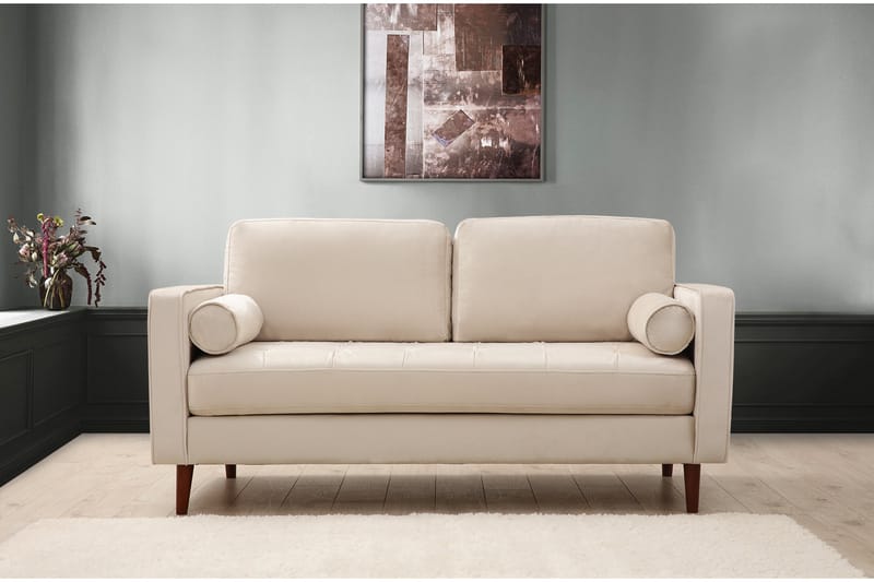 Sofa Puento 2-seters - Beige - 2 seter sofa