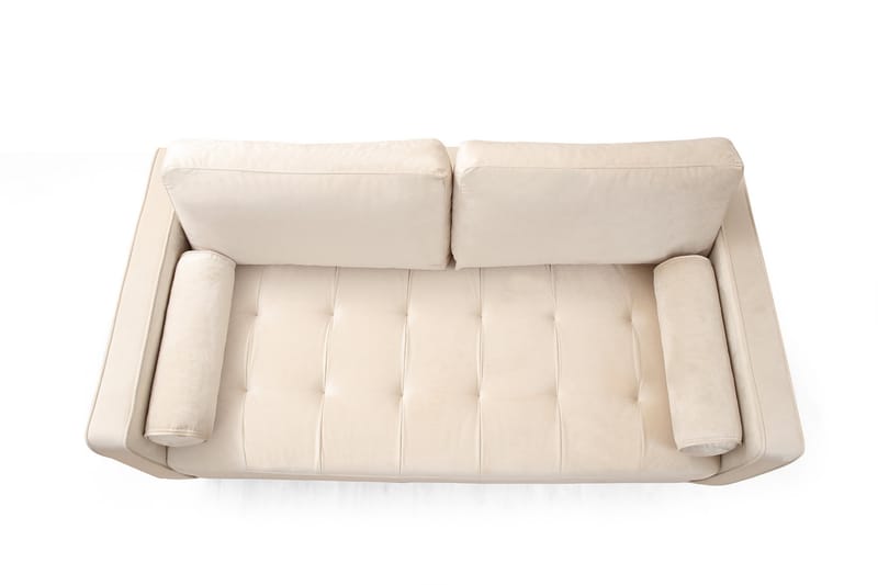Sofa Puento 2-seters - Beige - 2 seter sofa