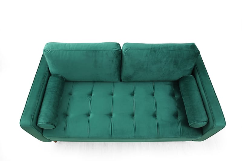 Sofa Puento 2-seters - Grønn - 2 seter sofa