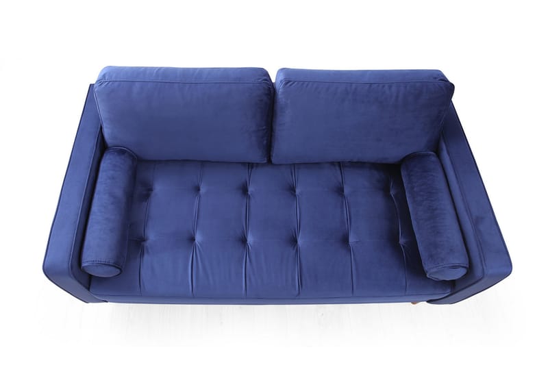 Sofa Puento 2-seters - Marineblå - 2 seter sofa
